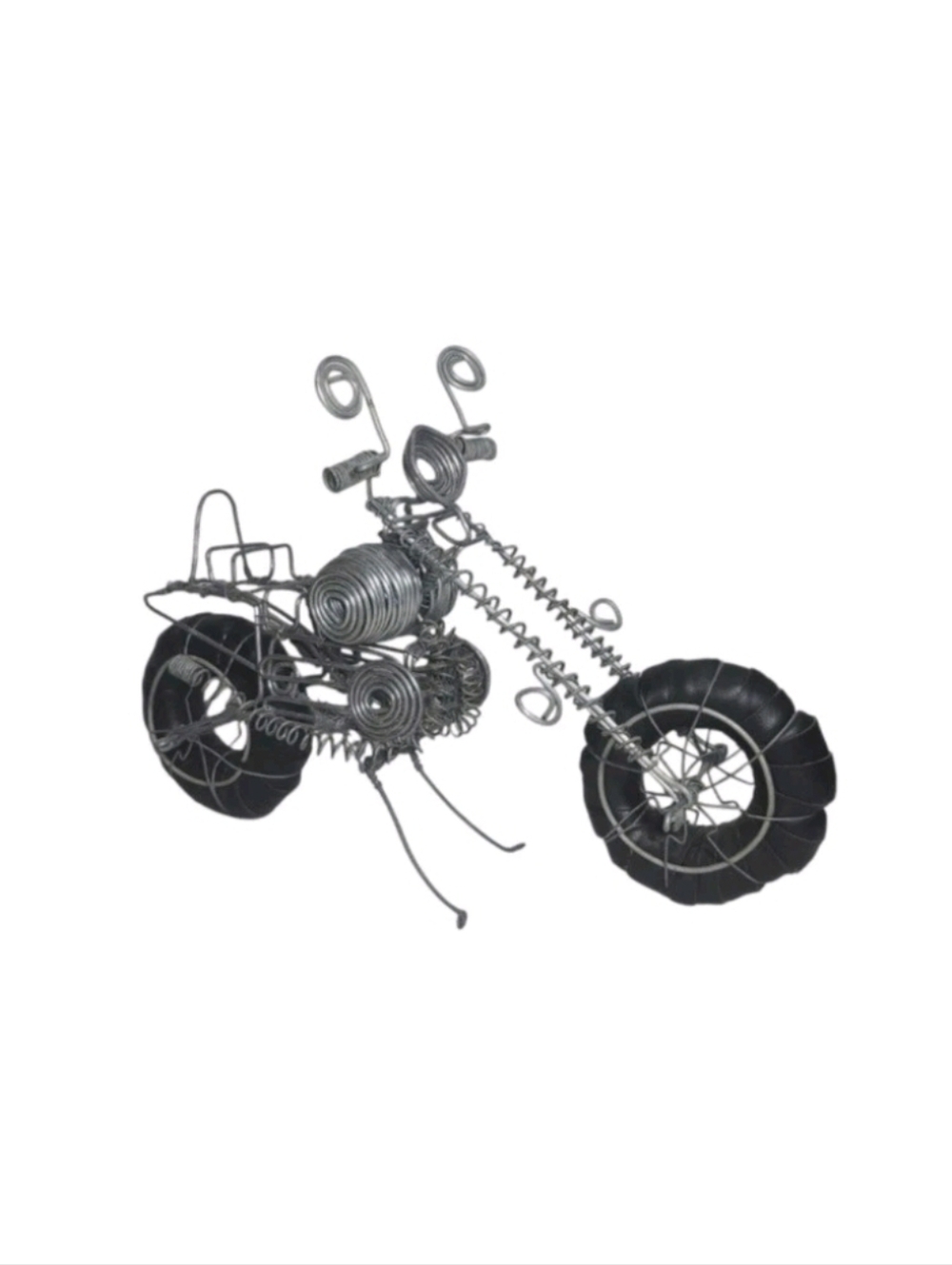 Motorcycle Model Wire Art Wireart Sculpture - Motorbike Wire Art